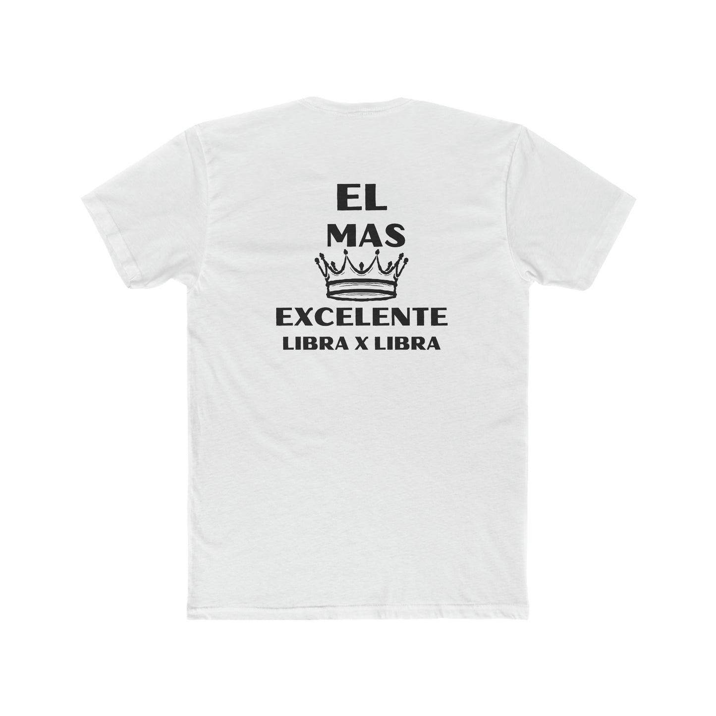 Mas Excelente, libra x libra- Men's Cotton Crew Tee