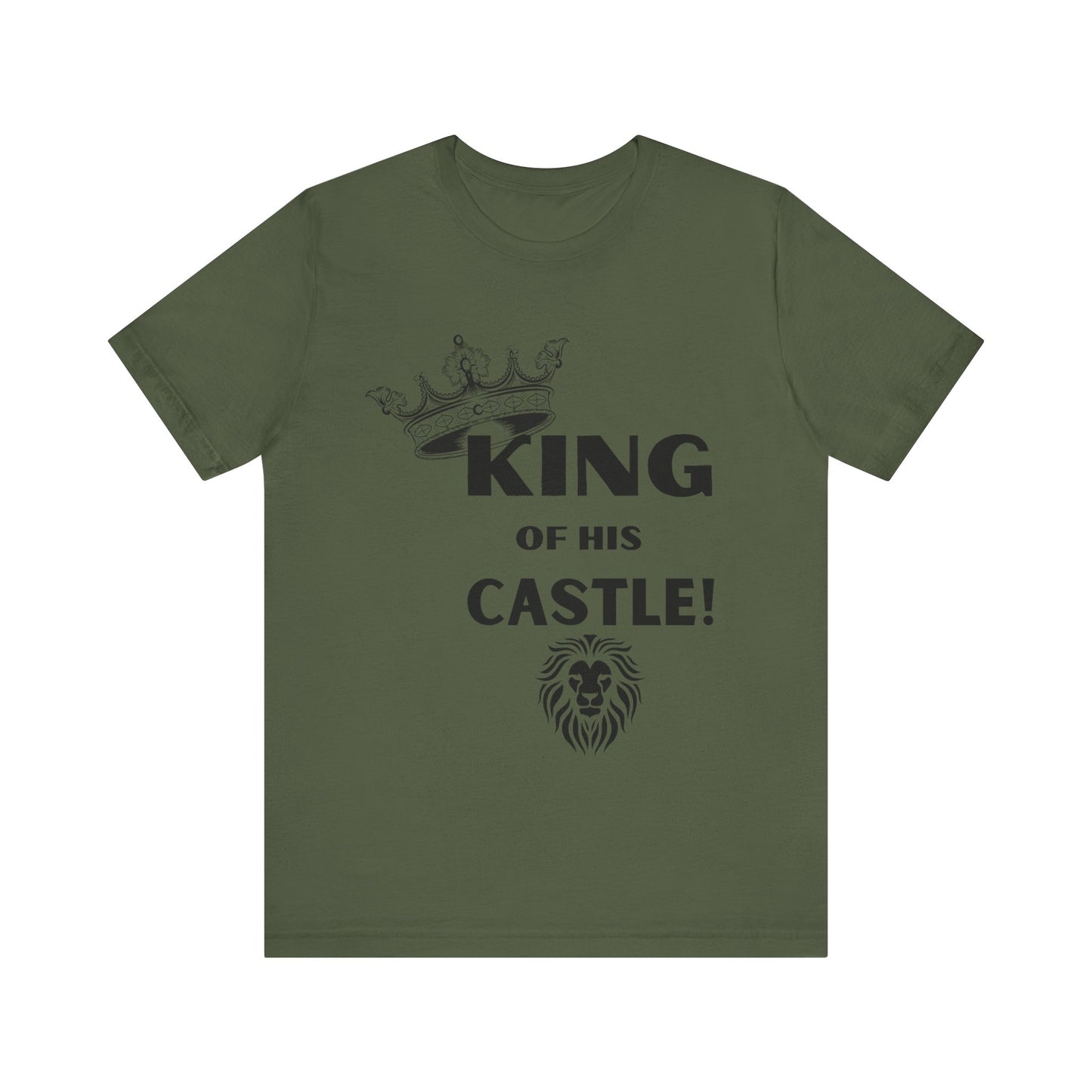 King of his Castle- Unisex Jersey Short Sleeve Tee