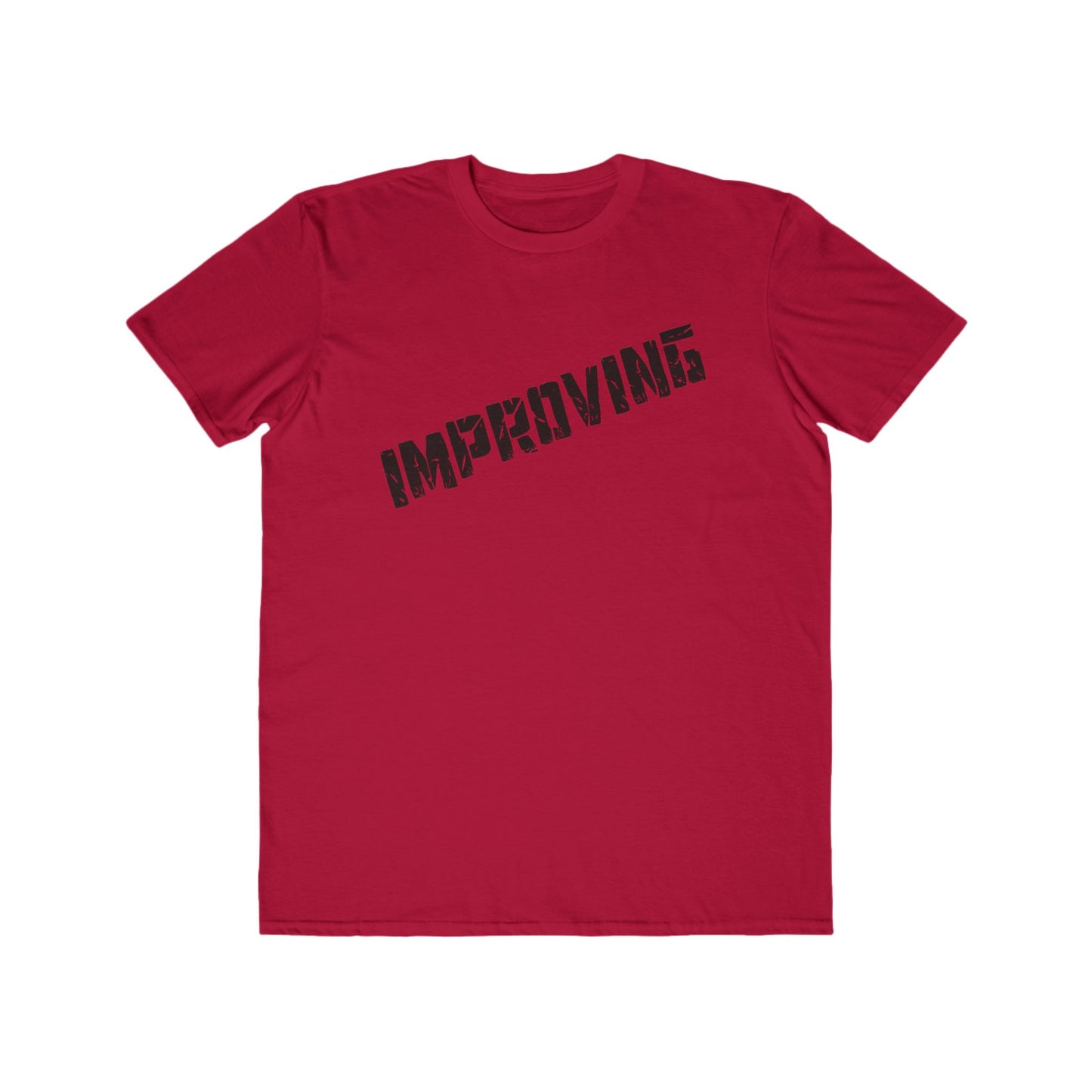 Improving-Men's Crewneck T-shirt with UB>UR logo in the back