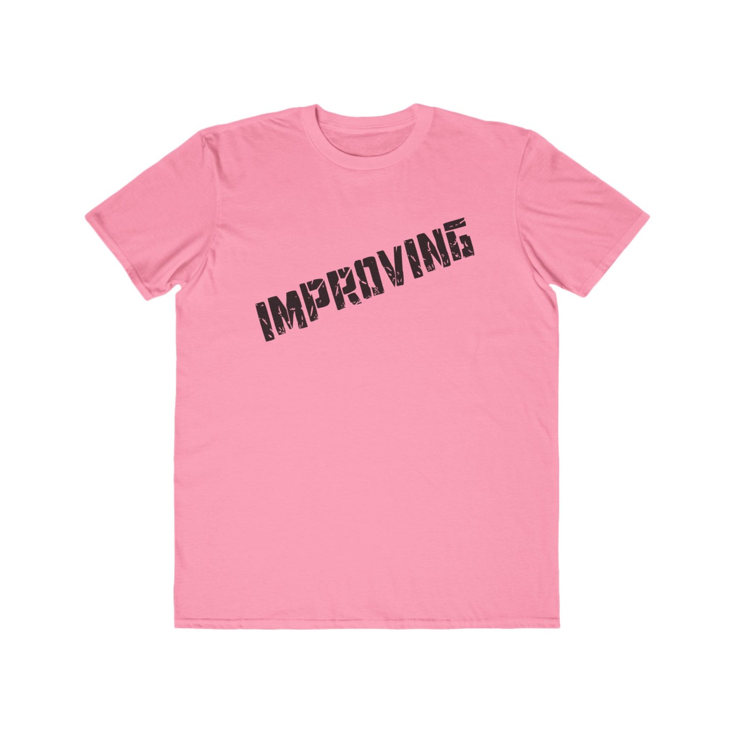 Improving-Men's Crewneck T-shirt with UB>UR logo in the back