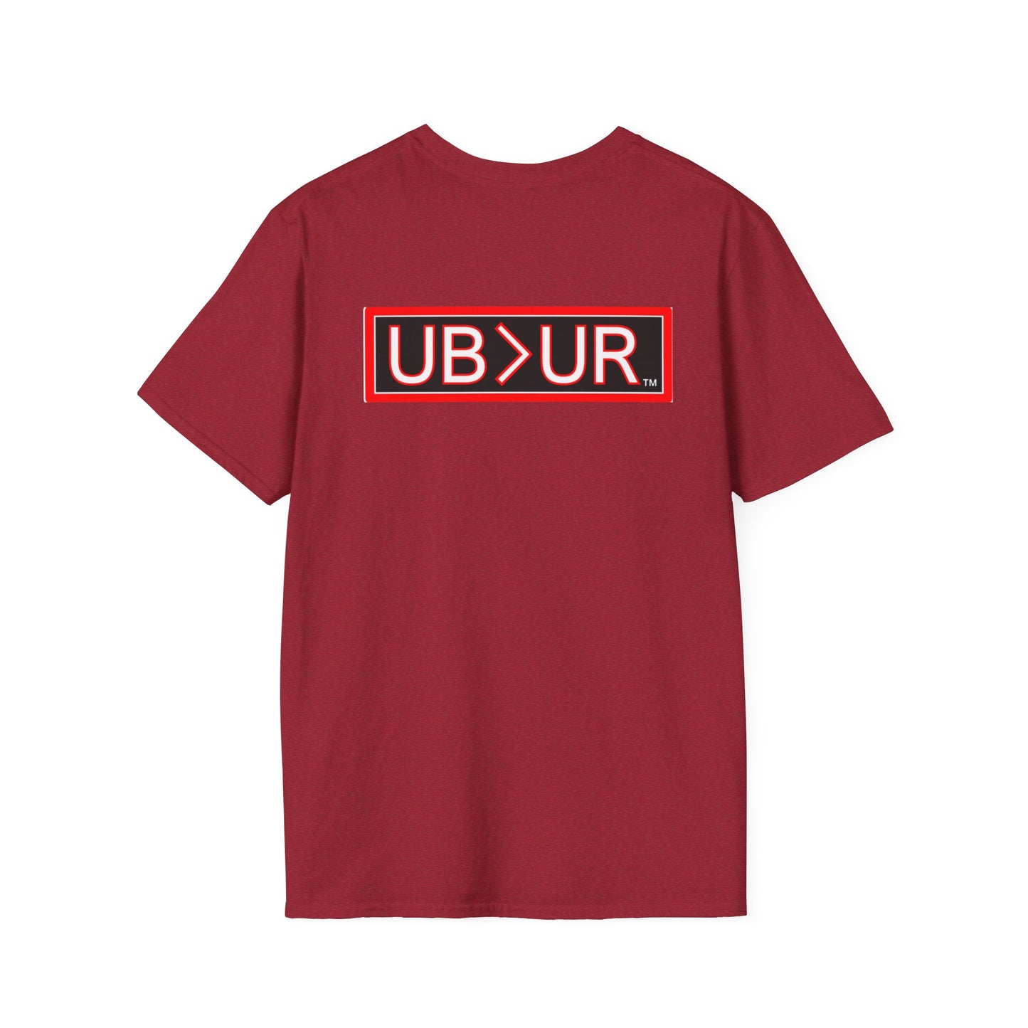 CHOSEN Softstyle T-Shirt with UB>UR logo in the back.