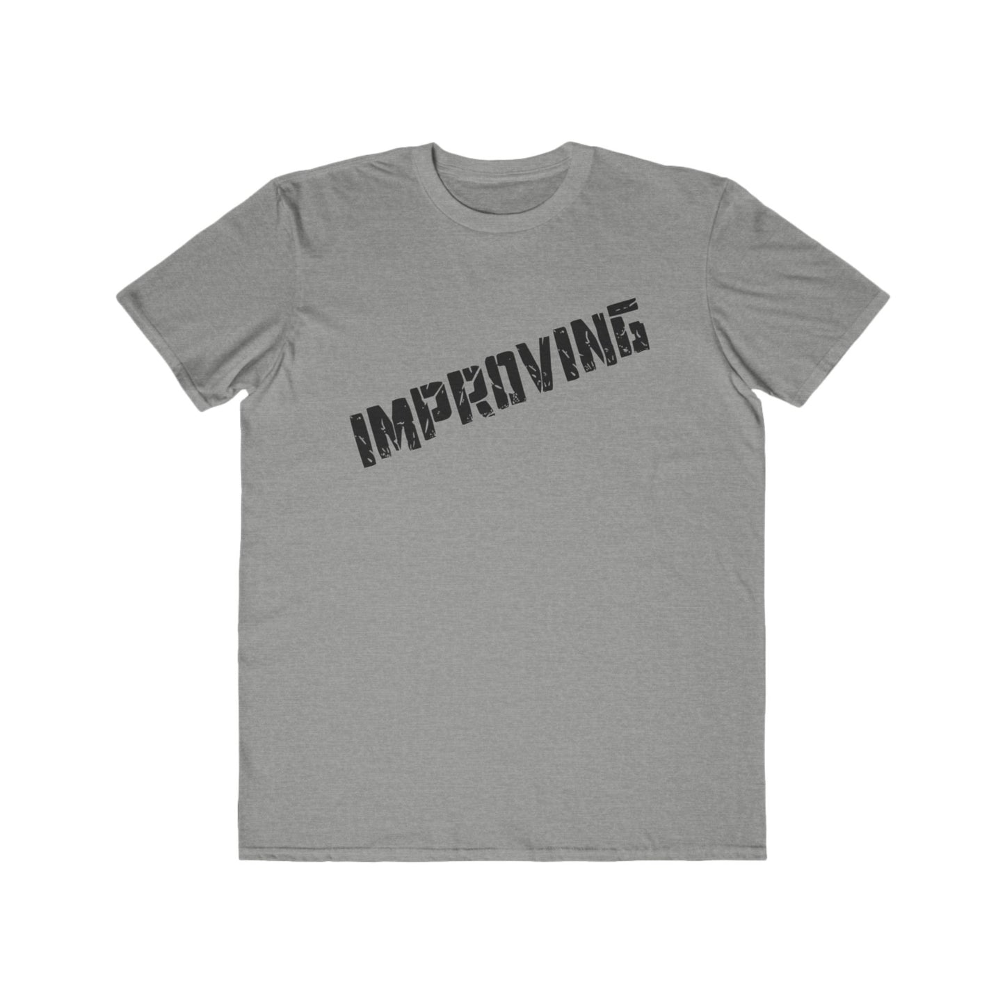 Improving-Men's Crewneck T-shirt with UB>UR logo in the back