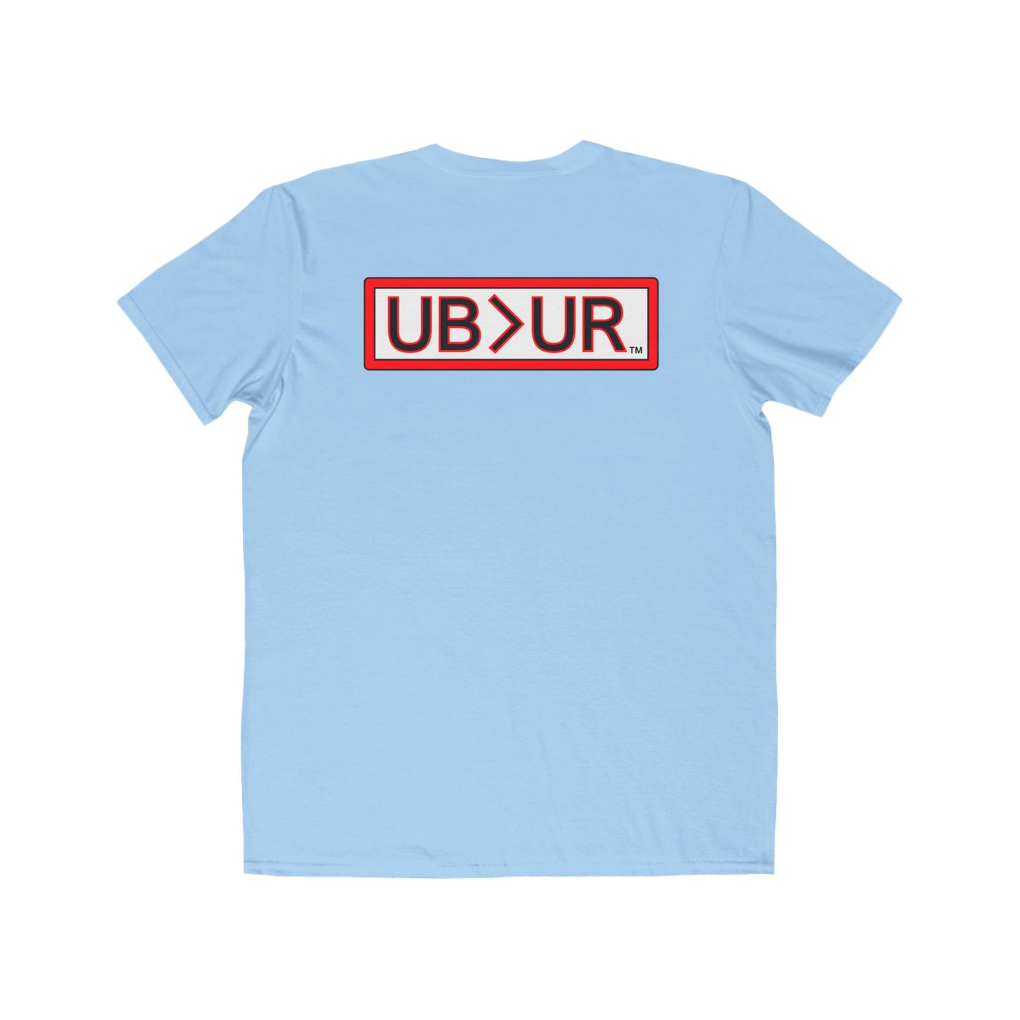 Improving-Men's Crewneck T-shirt with UB>UR logo in the back
