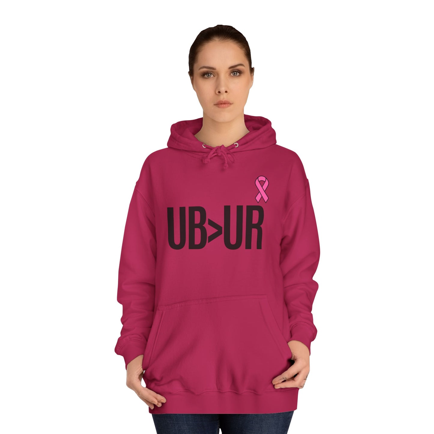 UBUR Cancer aid- Unisex College Hoodie