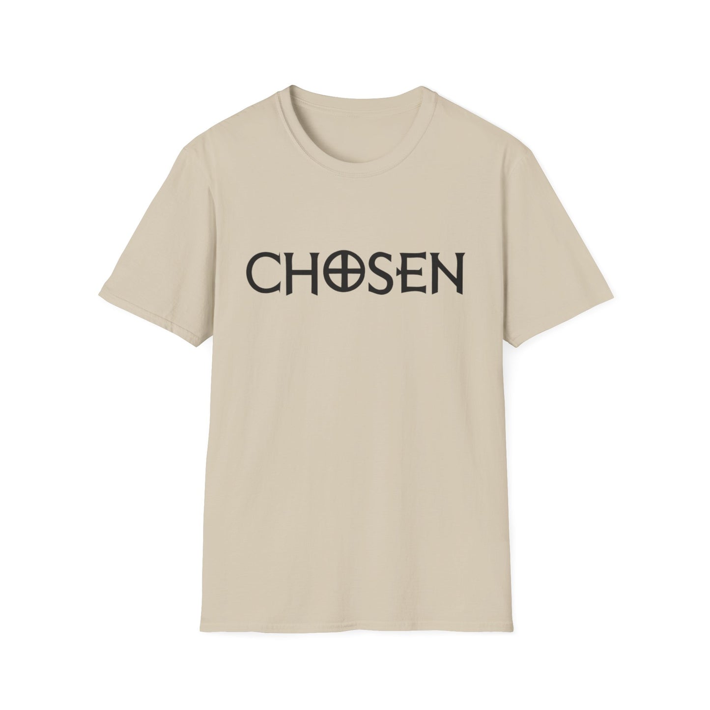 CHOSEN Softstyle T-Shirt with UB>UR logo in the back.