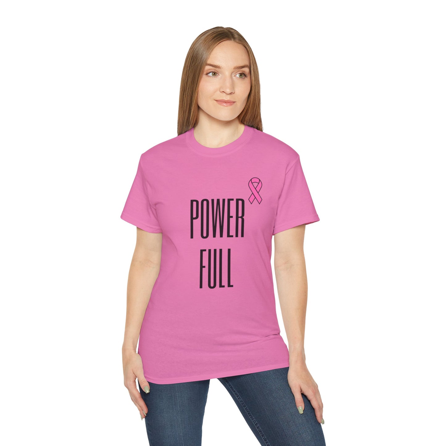 POWER FULL- Cancer Aid Unisex Ultra Cotton Tee