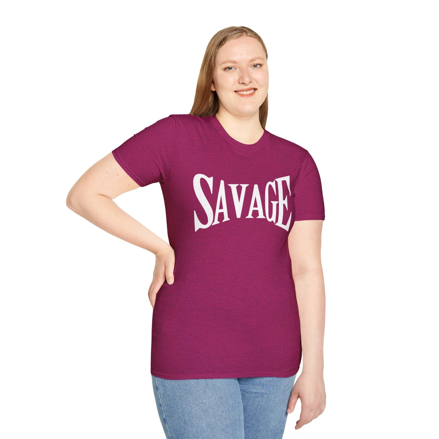 Savage- Unisex Softstyle T-Shirt