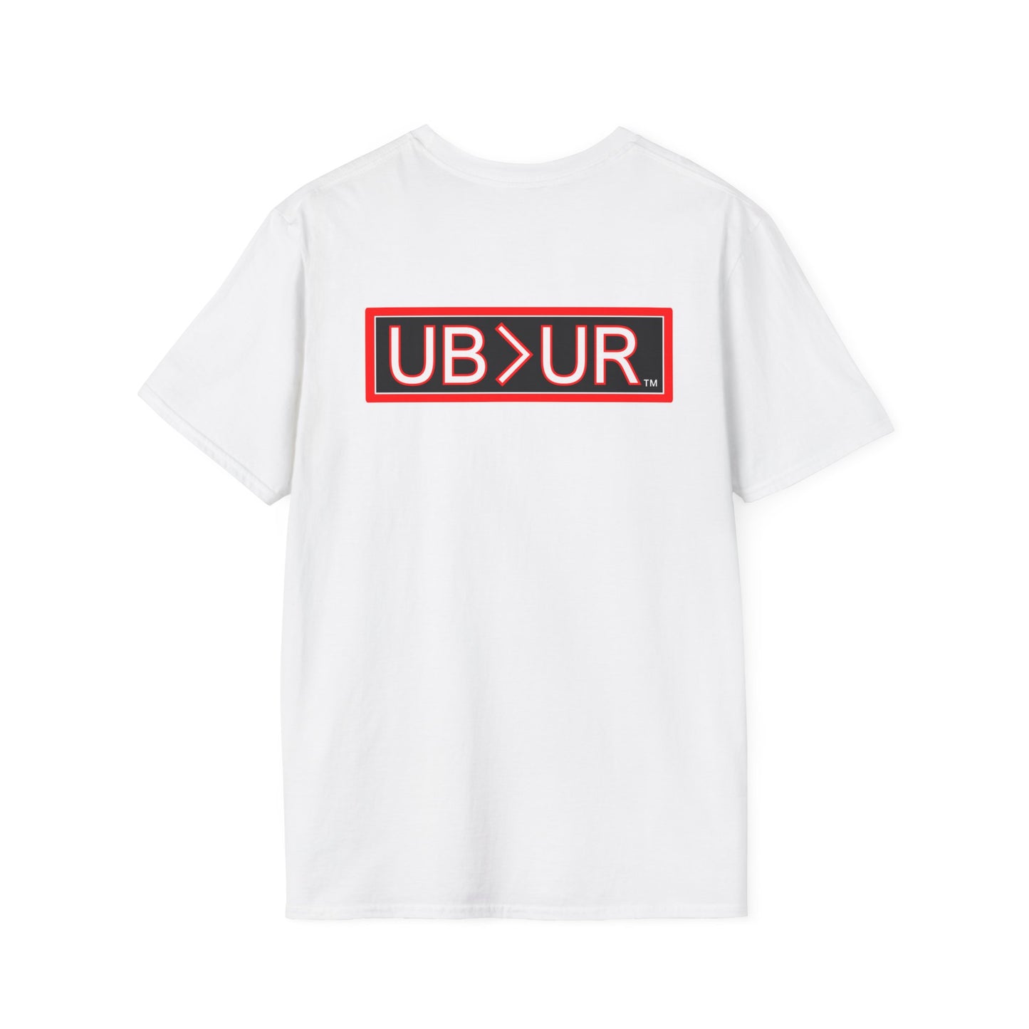 CHOSEN Softstyle T-Shirt with UB>UR logo in the back.