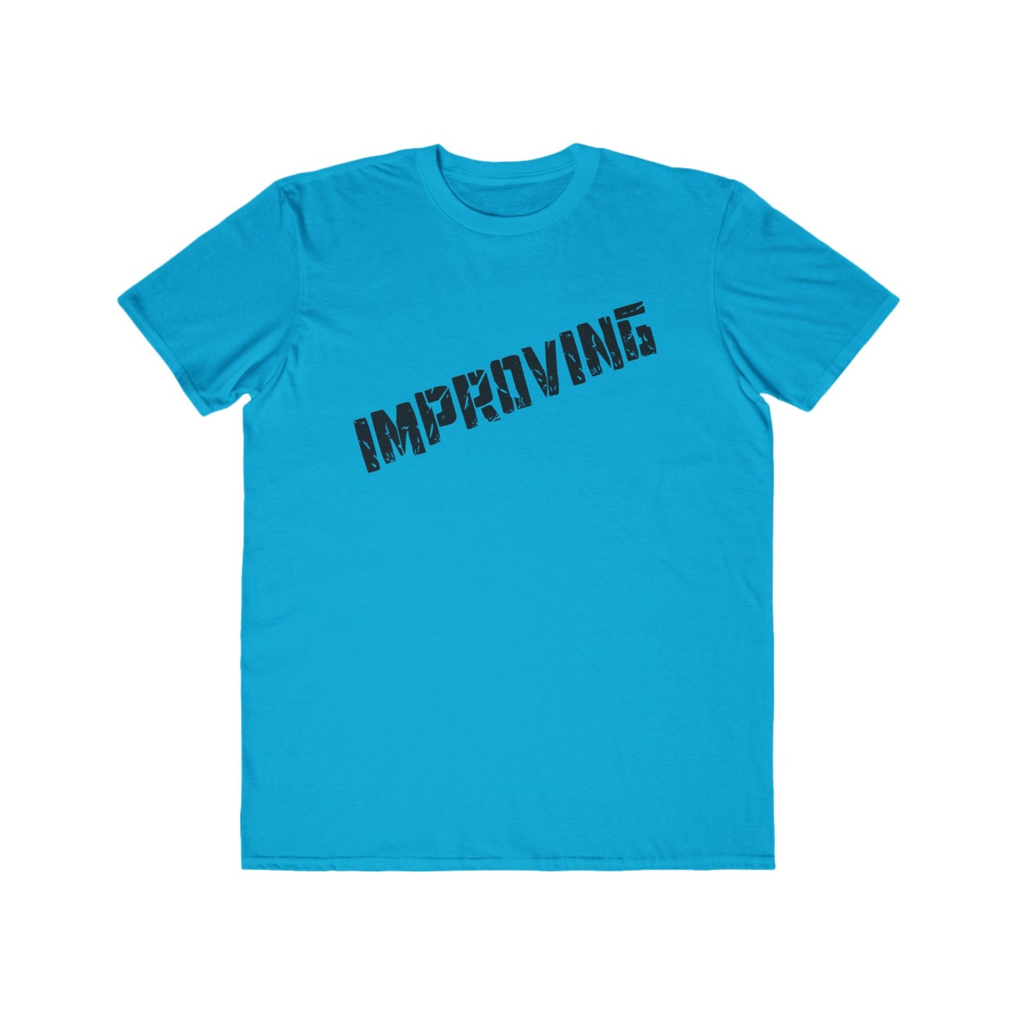 Improving-Men's Crewneck T-shirt with UB>UR logo in the back