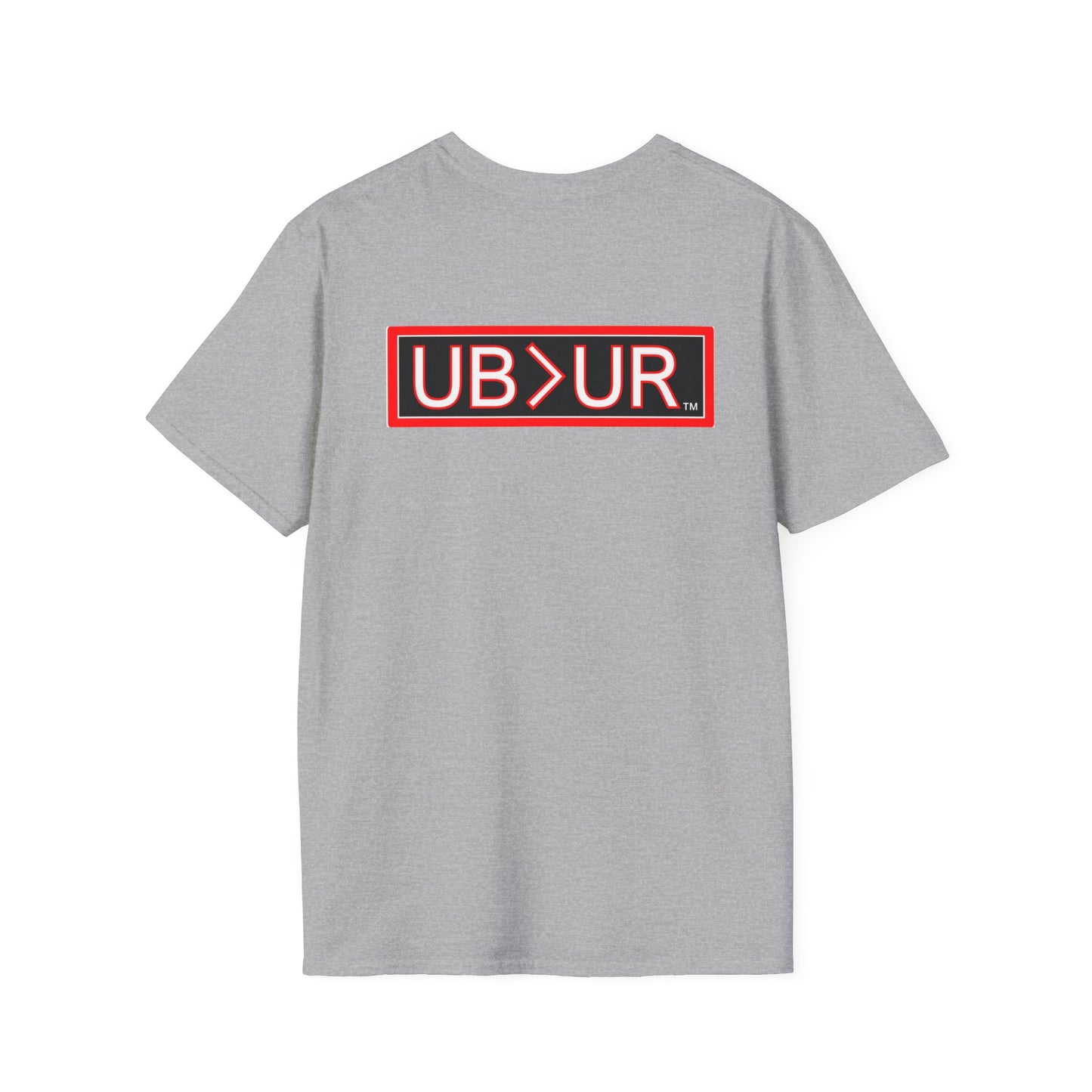 CHOSEN Softstyle T-Shirt with UB>UR logo in the back.