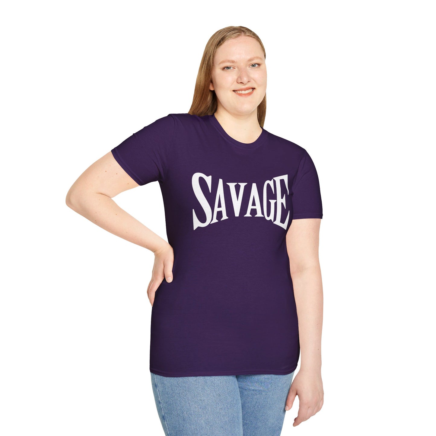 Savage- Unisex Softstyle T-Shirt