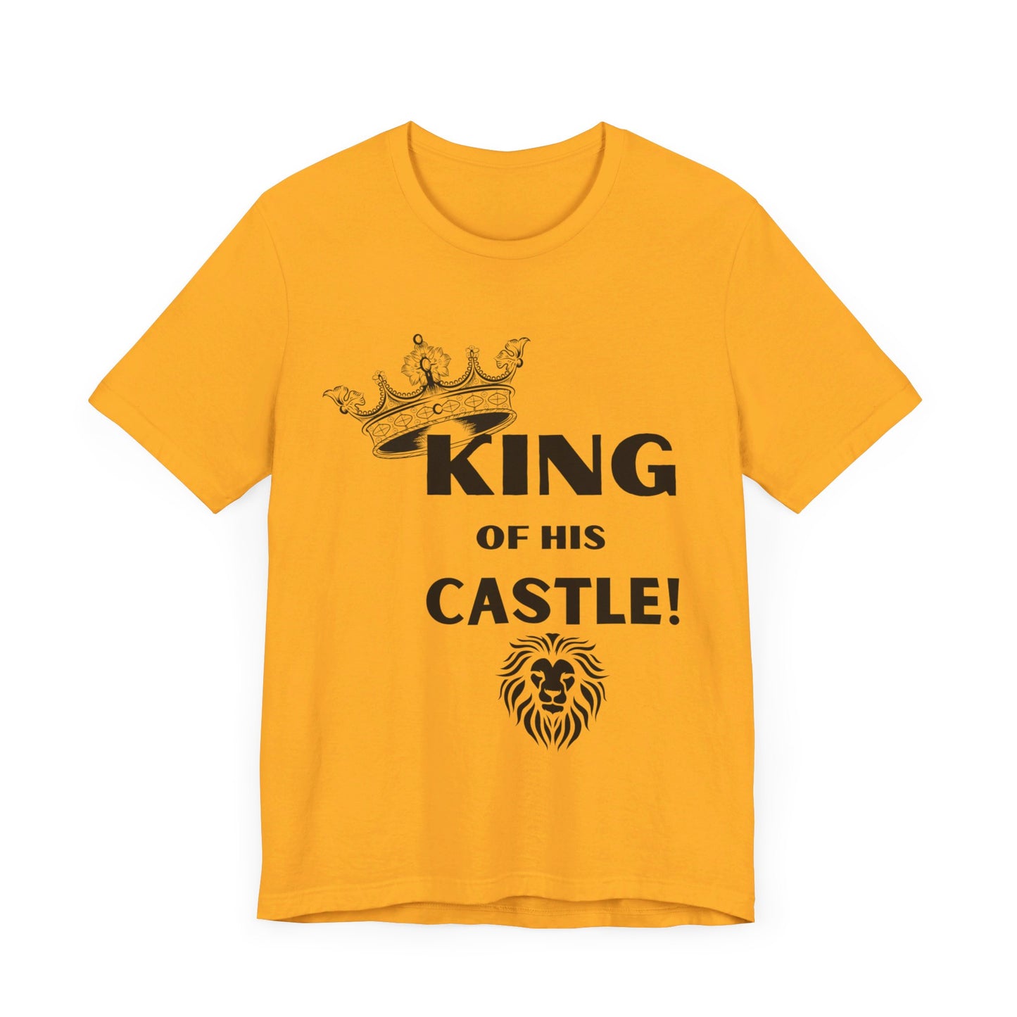 King of his Castle- Unisex Jersey Short Sleeve Tee