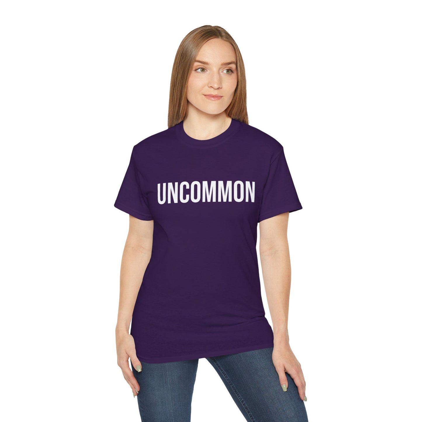 UNCOMMON Unisex Ultra Cotton T-shirt with UB>UR in the back.