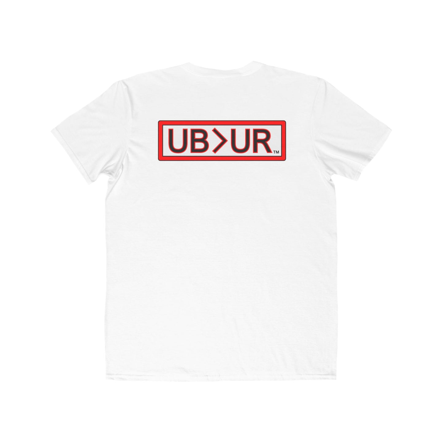 Improving-Men's Crewneck T-shirt with UB>UR logo in the back