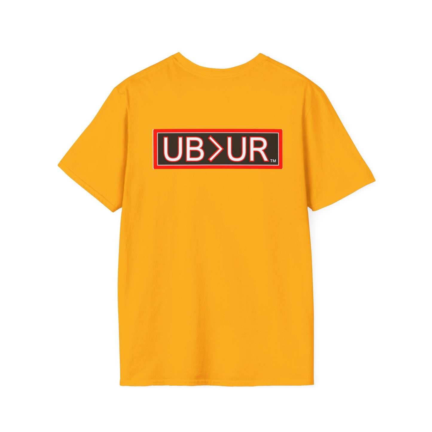 CHOSEN Softstyle T-Shirt with UB>UR logo in the back.