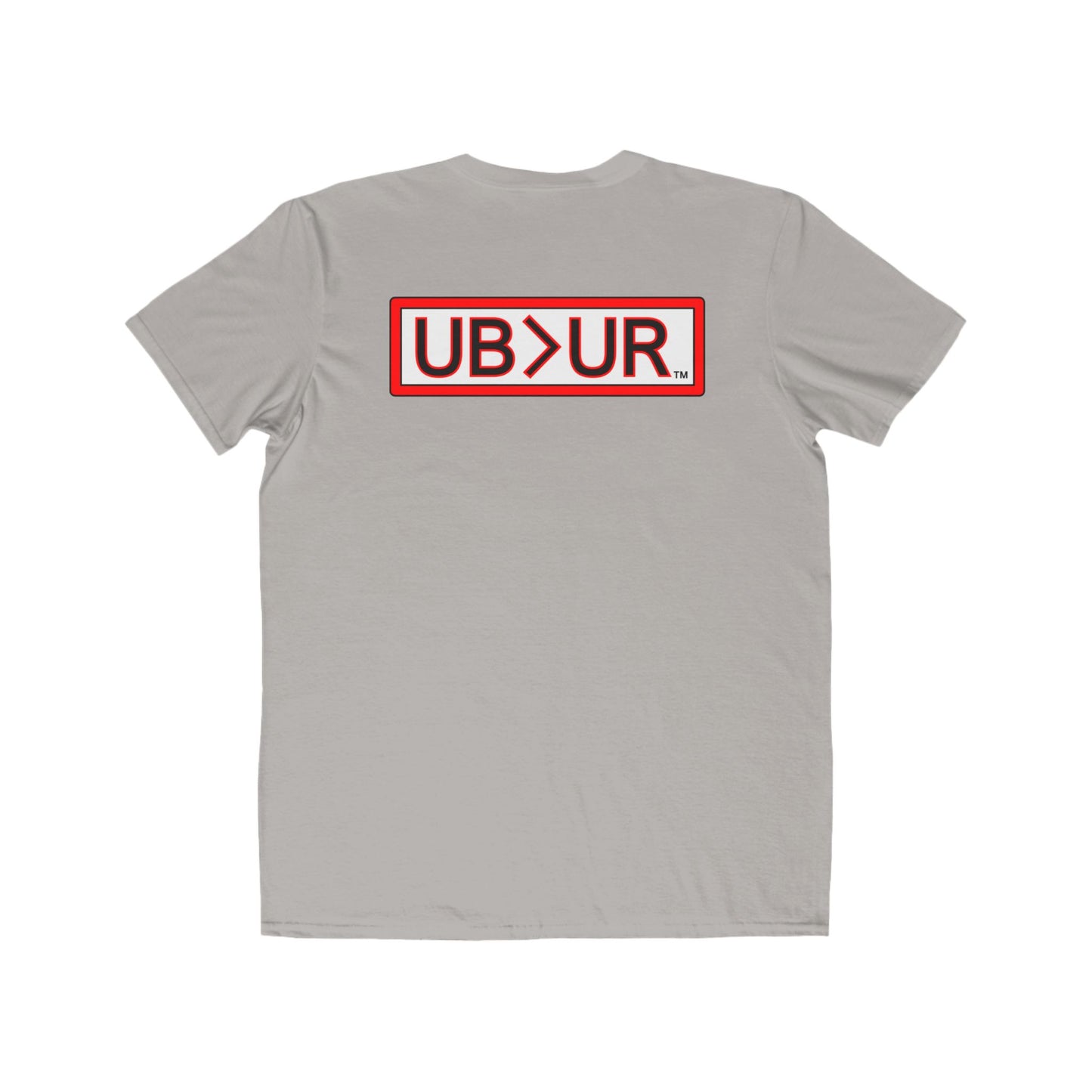 Improving-Men's Crewneck T-shirt with UB>UR logo in the back
