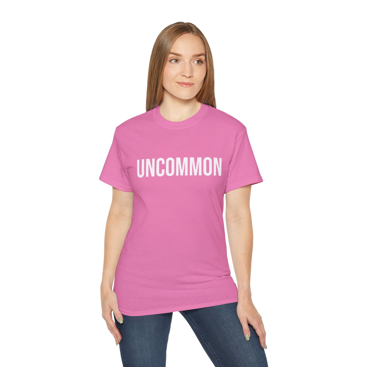UNCOMMON Unisex Ultra Cotton T-shirt with UB>UR in the back.