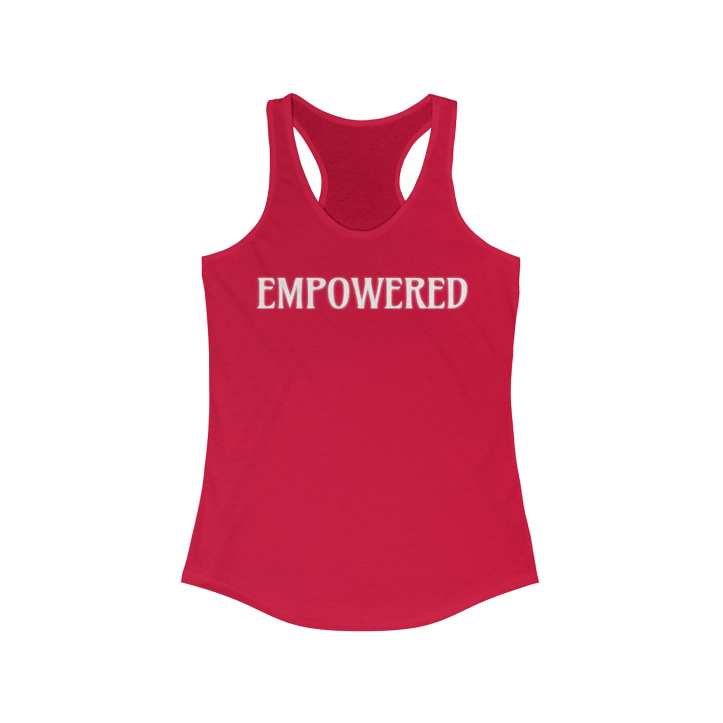EMPOWERED-Women's Ideal Racerback Tank