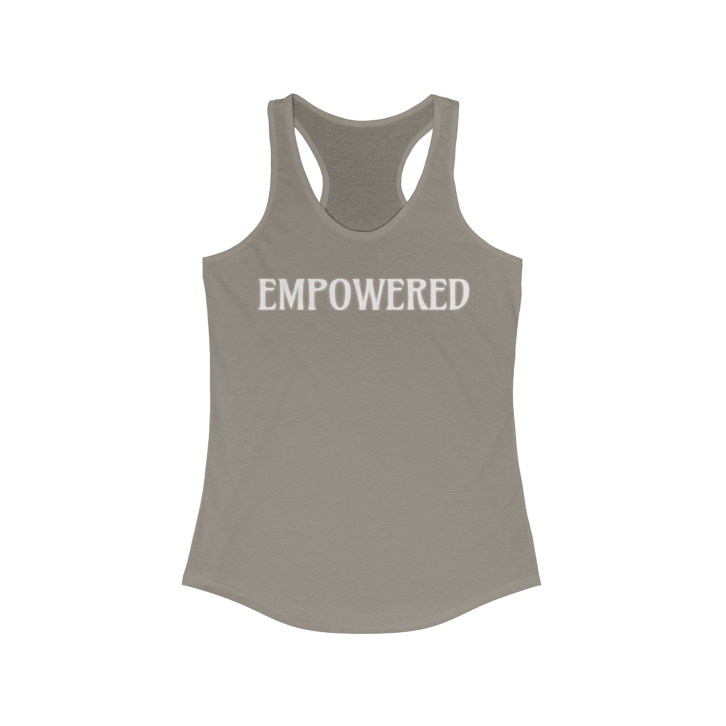 EMPOWERED-Women's Ideal Racerback Tank