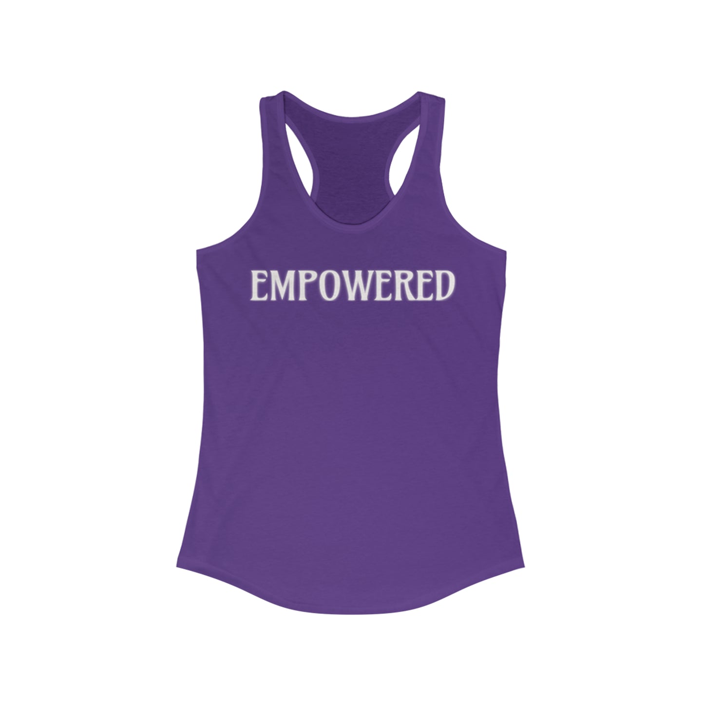 EMPOWERED-Women's Ideal Racerback Tank