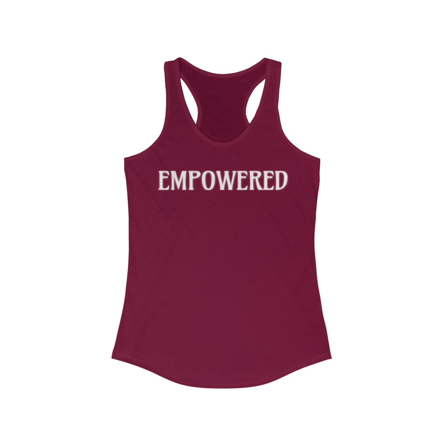 EMPOWERED-Women's Ideal Racerback Tank