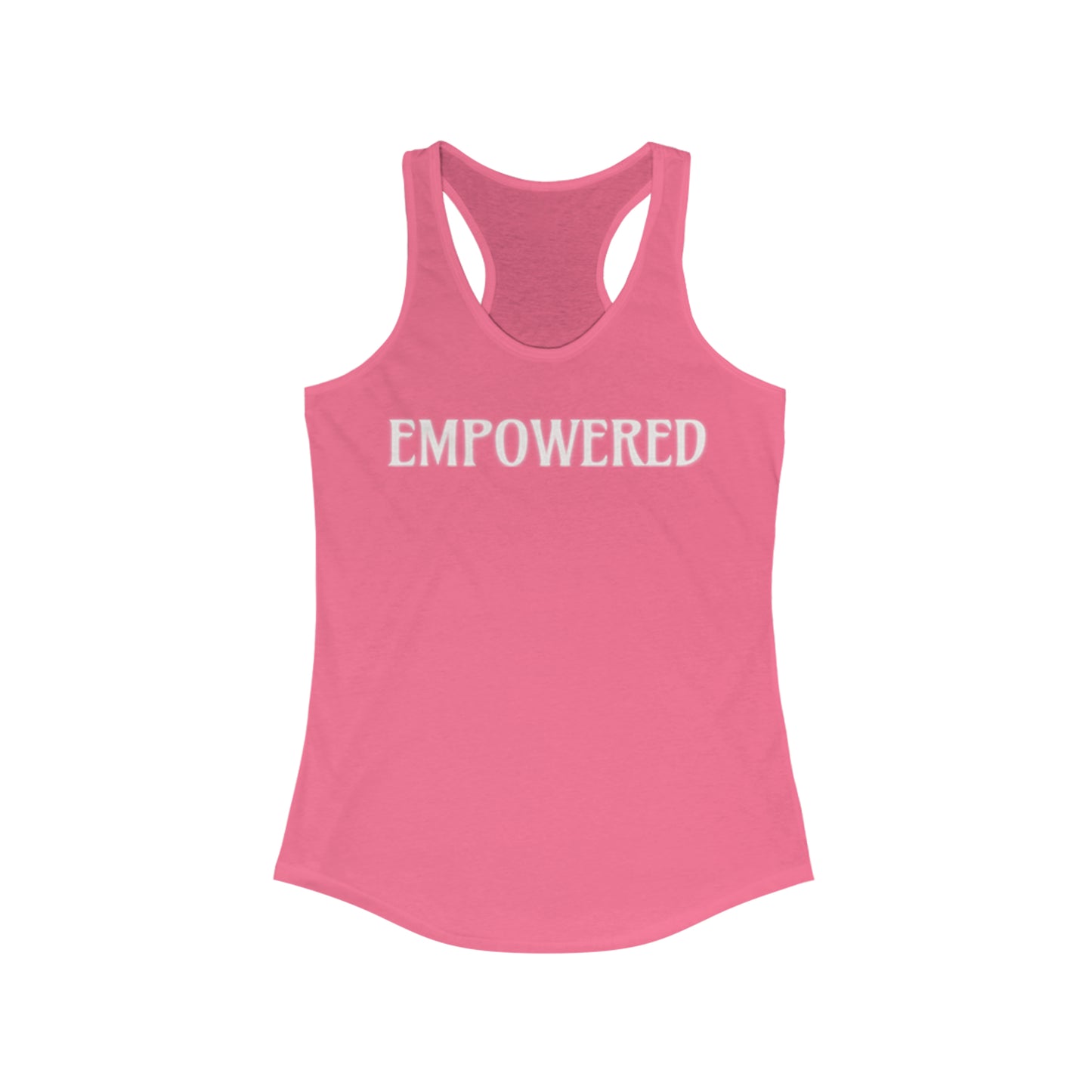 EMPOWERED-Women's Ideal Racerback Tank