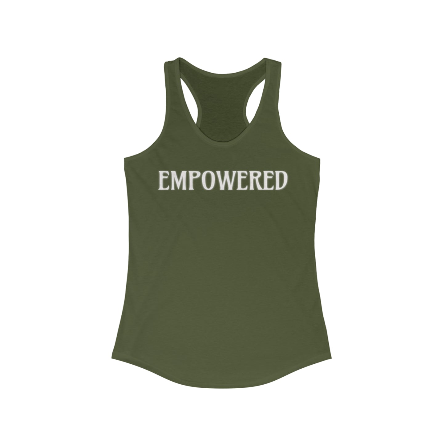 EMPOWERED-Women's Ideal Racerback Tank