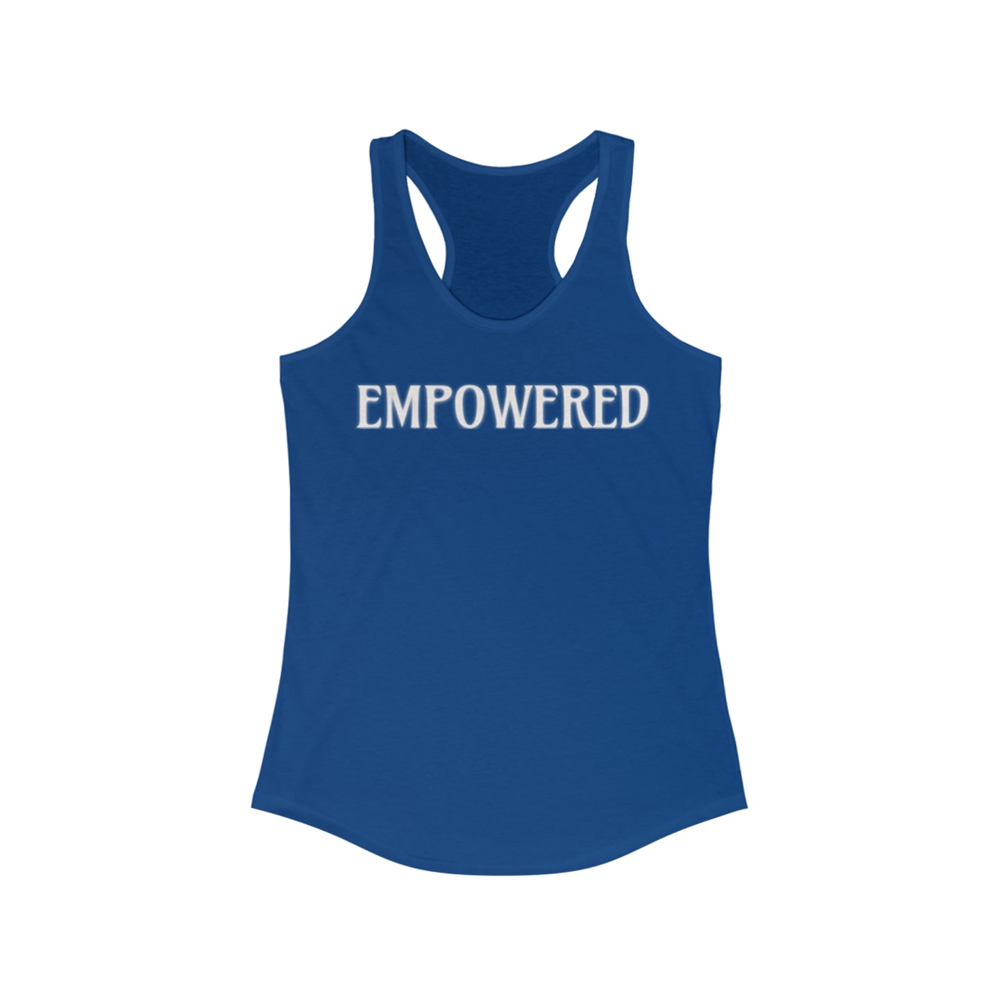 EMPOWERED-Women's Ideal Racerback Tank