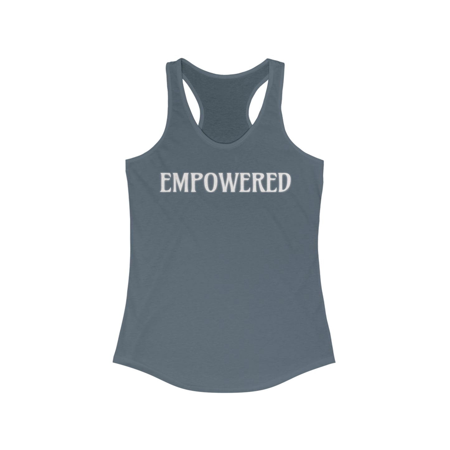 EMPOWERED-Women's Ideal Racerback Tank