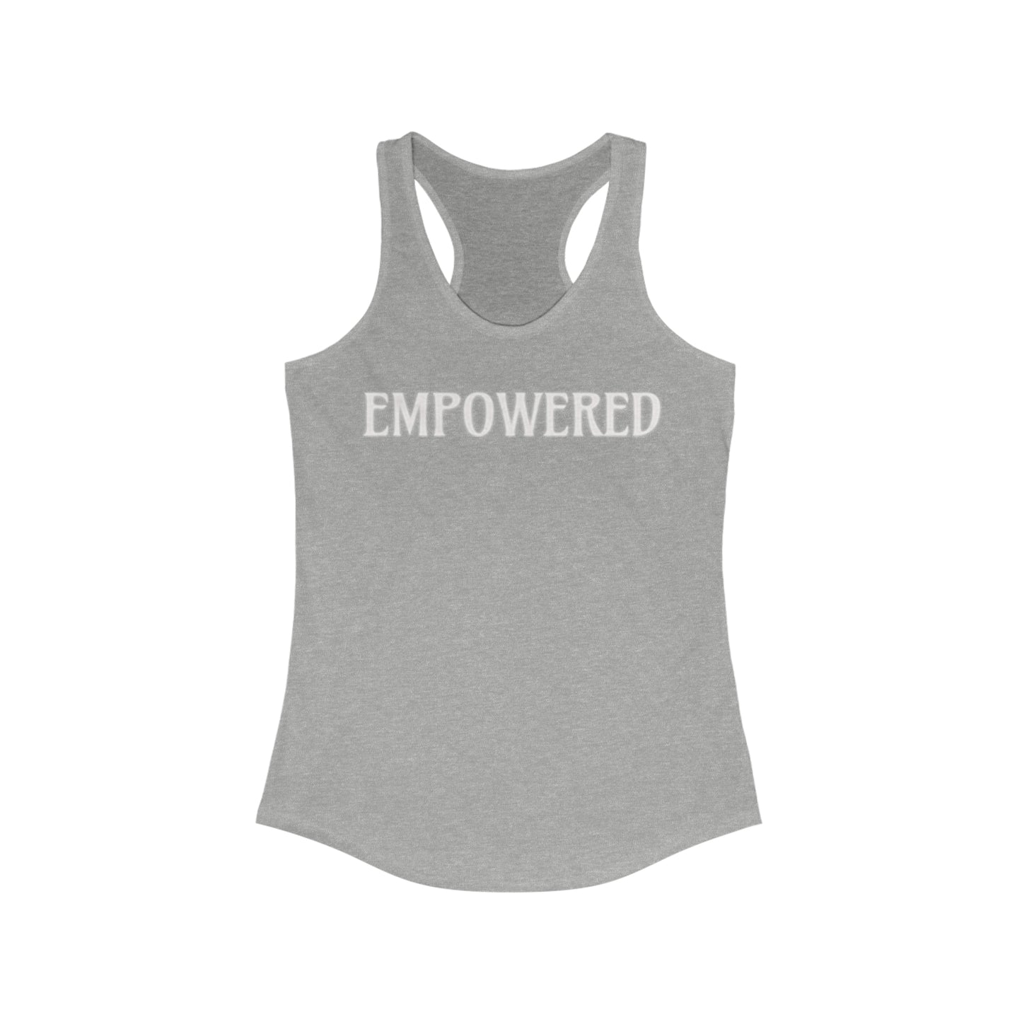 EMPOWERED-Women's Ideal Racerback Tank