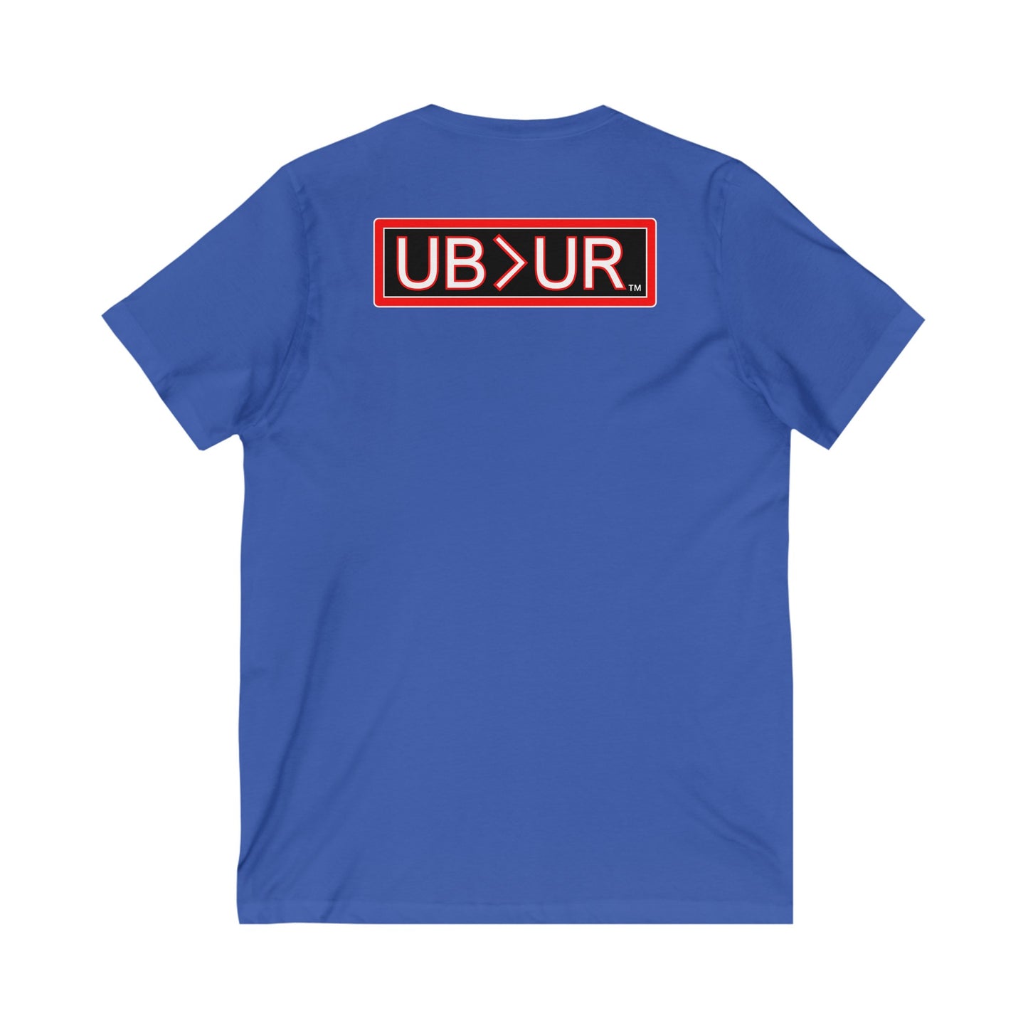 Unstoppable V-Neck-Unisex Jersey Short Sleeve Tee