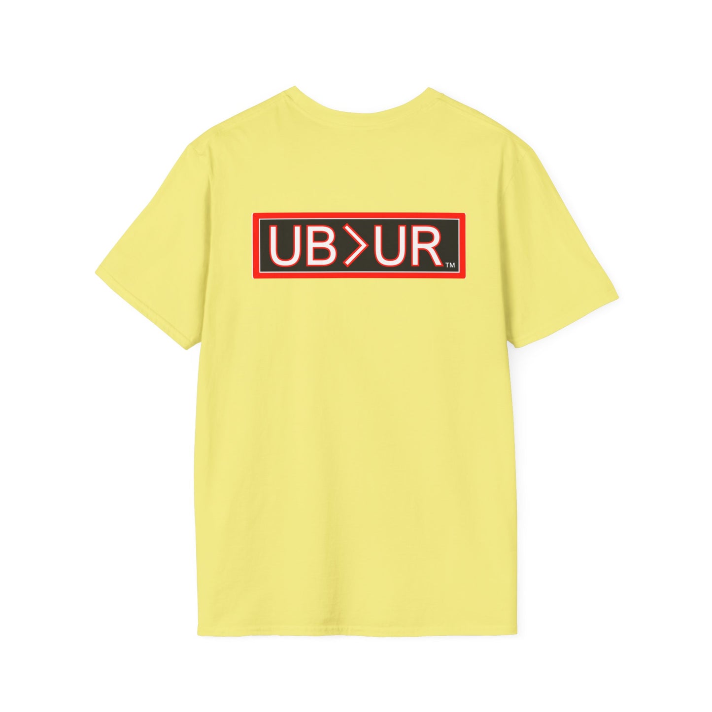 CHOSEN Softstyle T-Shirt with UB>UR logo in the back.