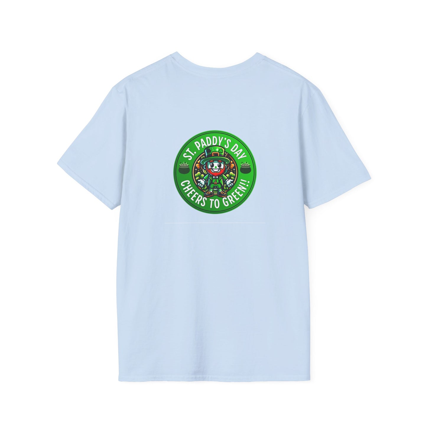 CHEERS TO GREEN-Unisex Softstyle T-Shirt