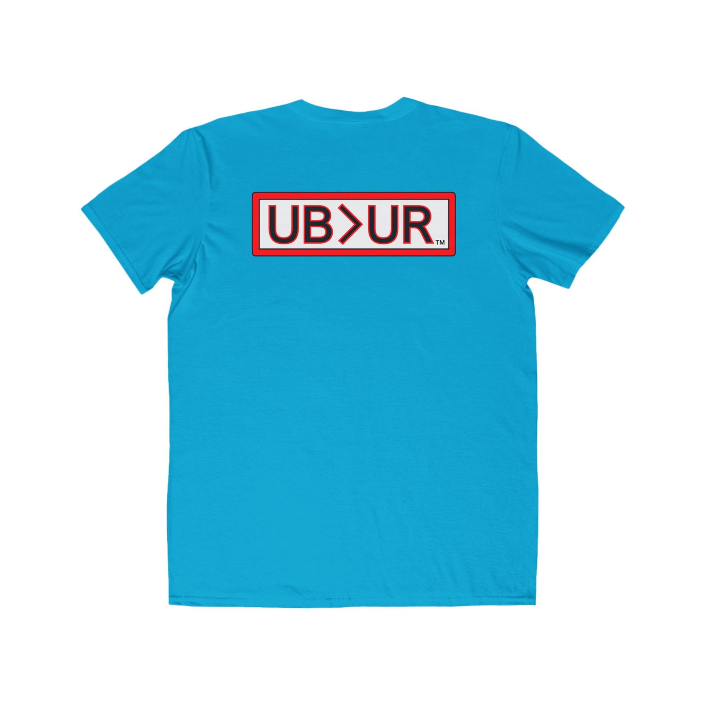 Improving-Men's Crewneck T-shirt with UB>UR logo in the back