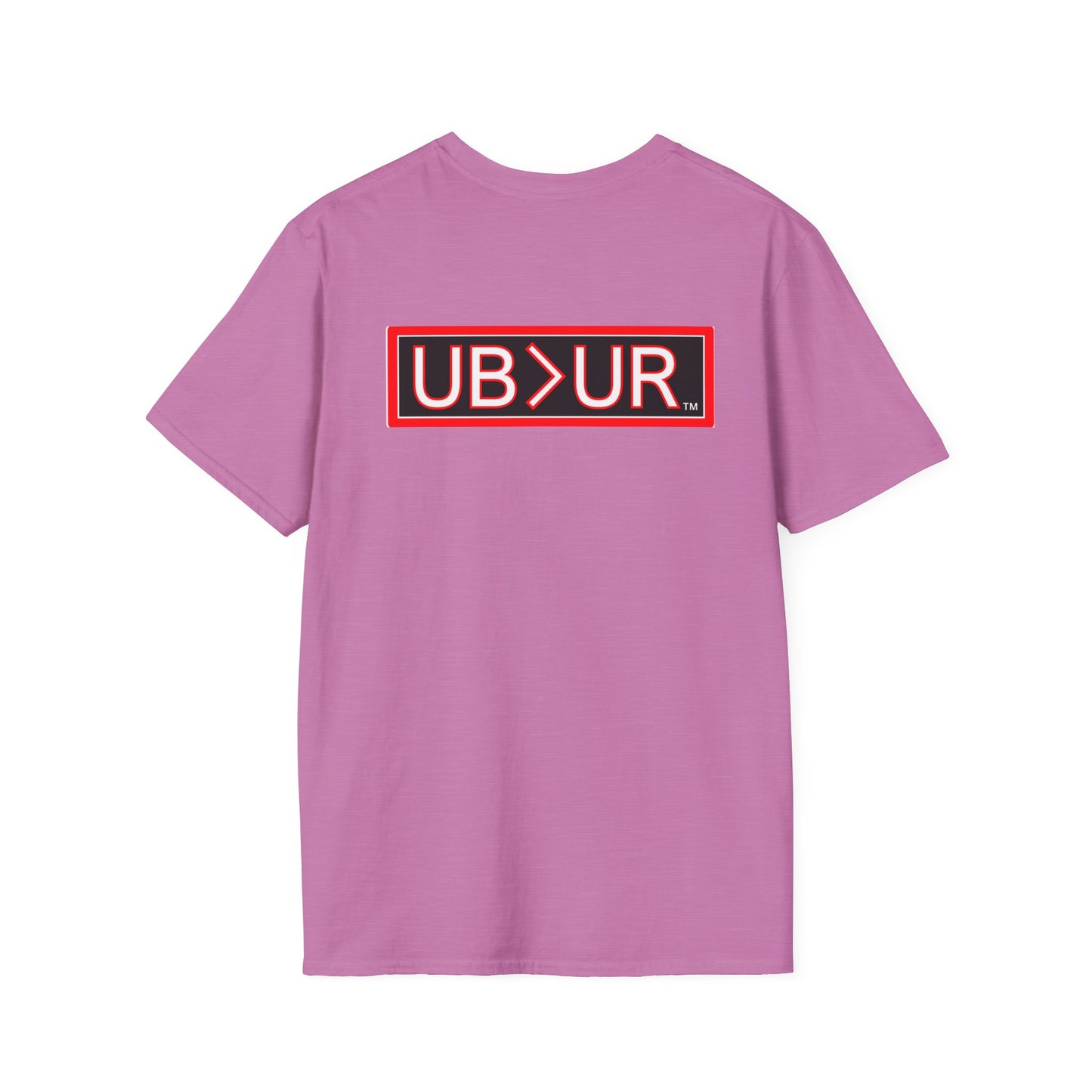 CHOSEN Softstyle T-Shirt with UB>UR logo in the back.