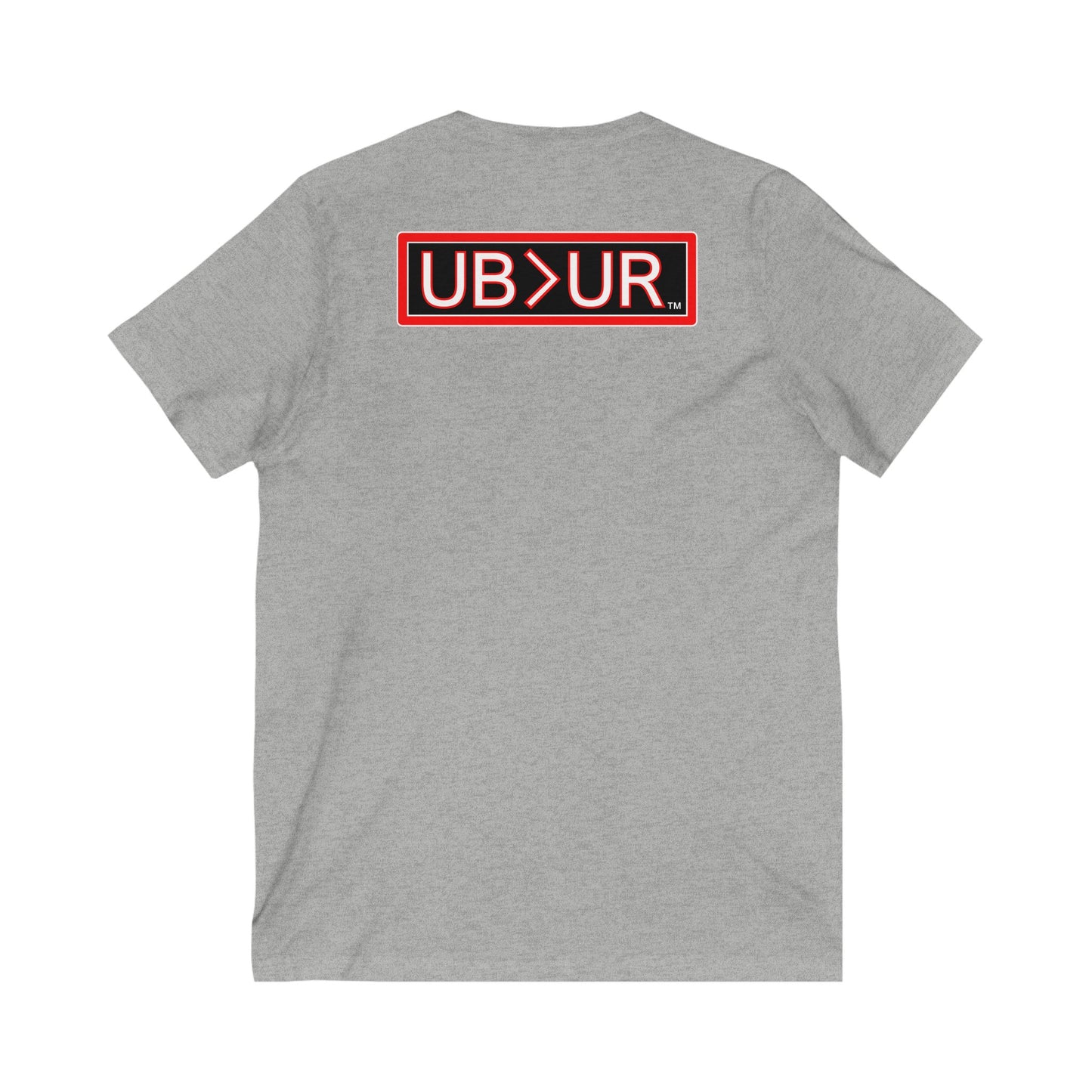 Unstoppable V-Neck-Unisex Jersey Short Sleeve Tee