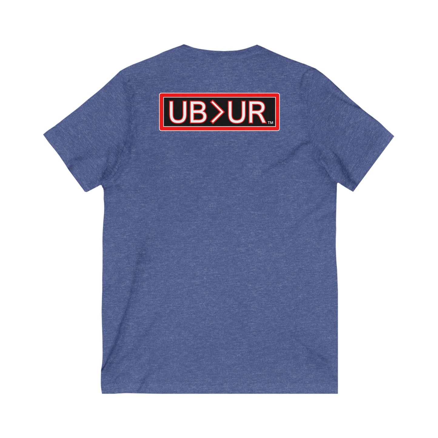 Unstoppable V-Neck-Unisex Jersey Short Sleeve Tee