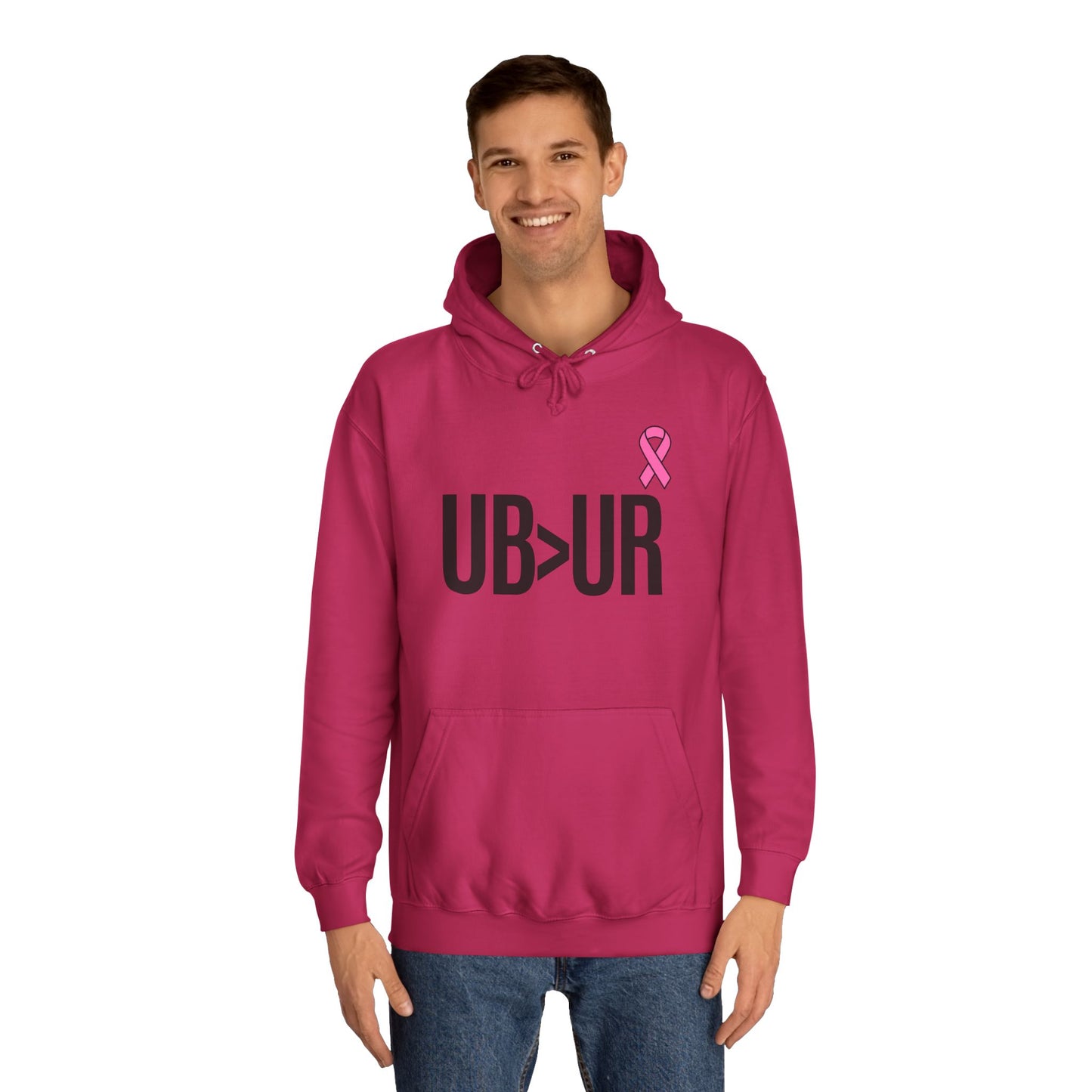 UBUR Cancer aid- Unisex College Hoodie