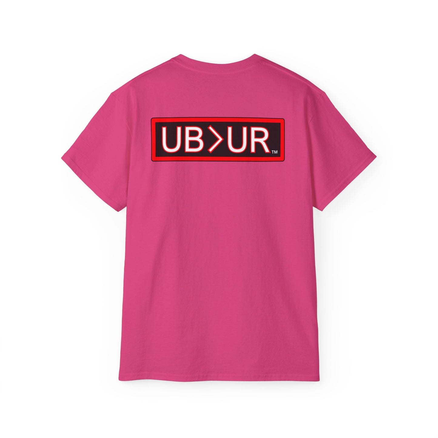 POWERFUL Unisex Ultra Cotton T-shirt with UB>UR in the back.