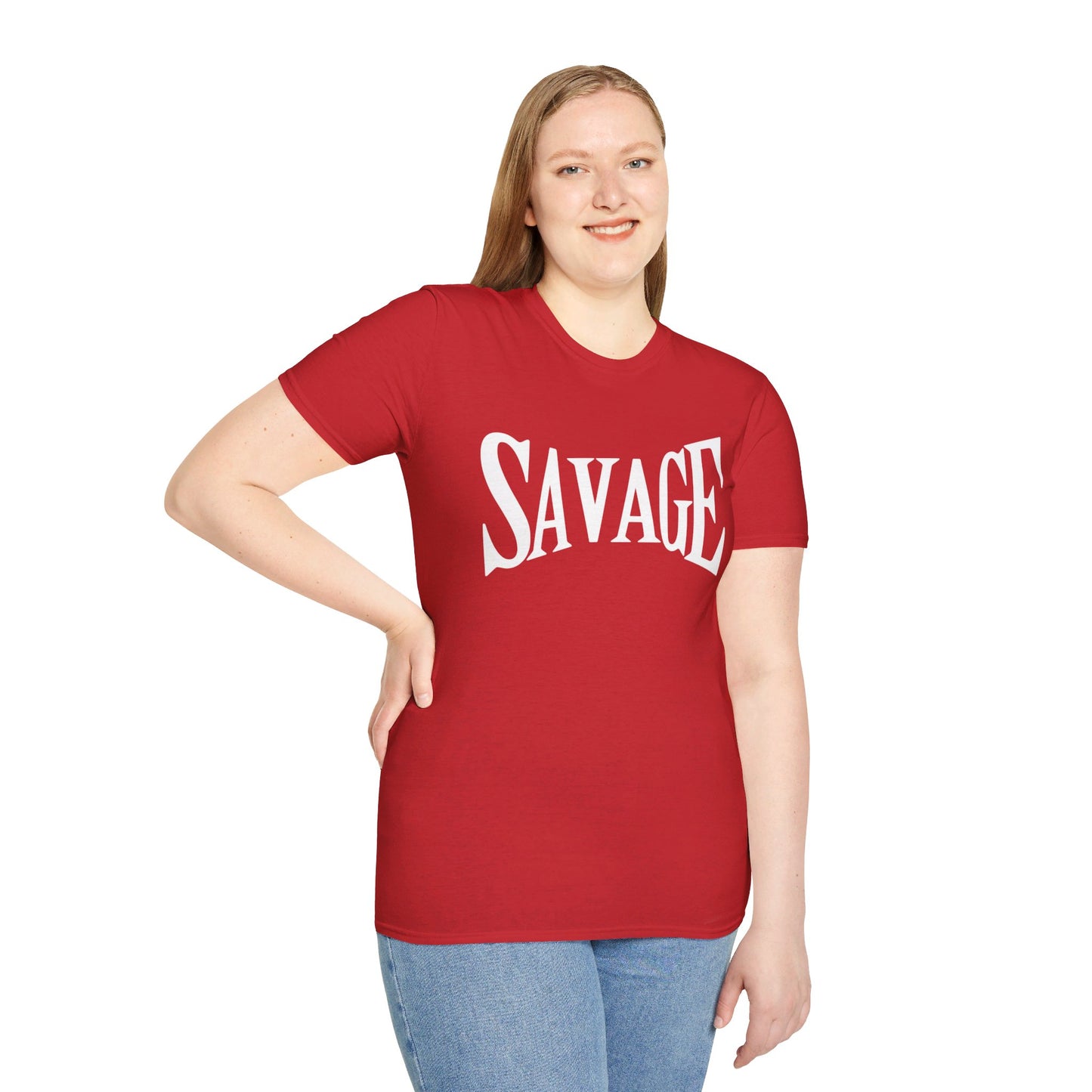 Savage- Unisex Softstyle T-Shirt