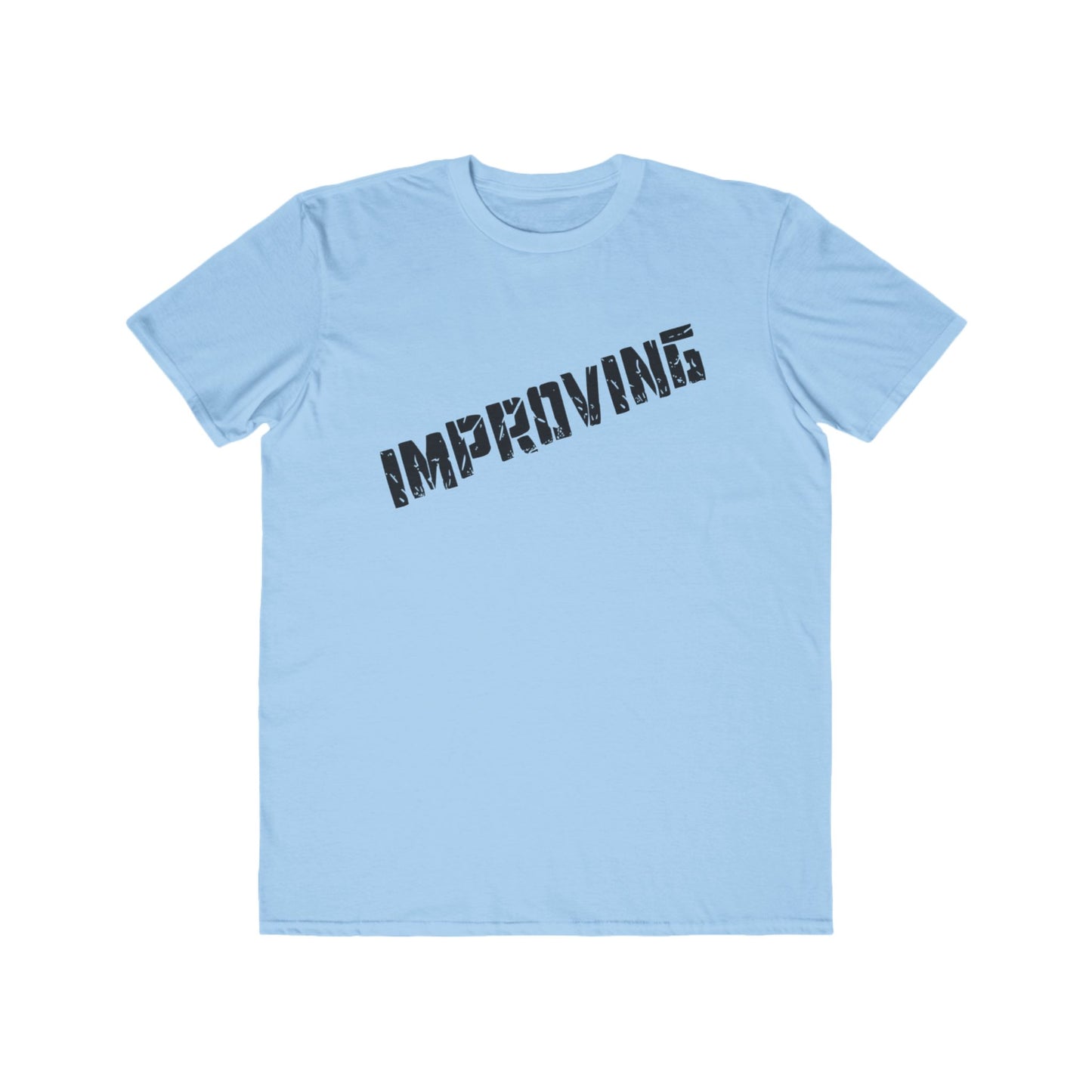 Improving-Men's Crewneck T-shirt with UB>UR logo in the back