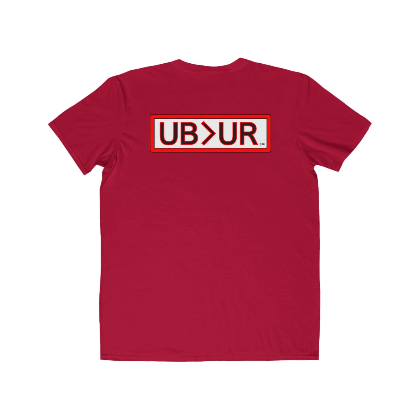 Improving-Men's Crewneck T-shirt with UB>UR logo in the back