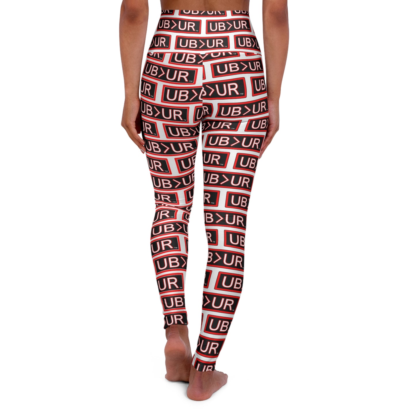 UB>UR-High Waisted Yoga Leggings (AOP)
