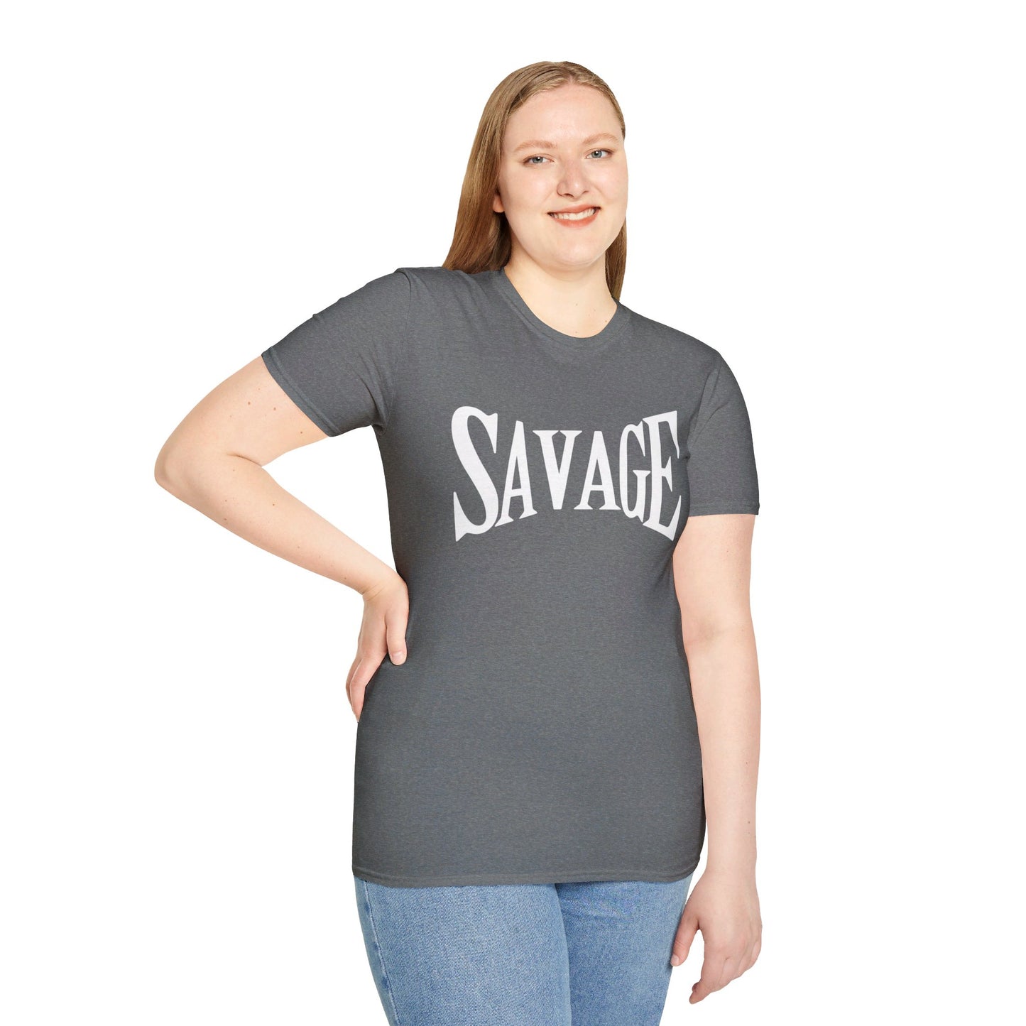 Savage- Unisex Softstyle T-Shirt