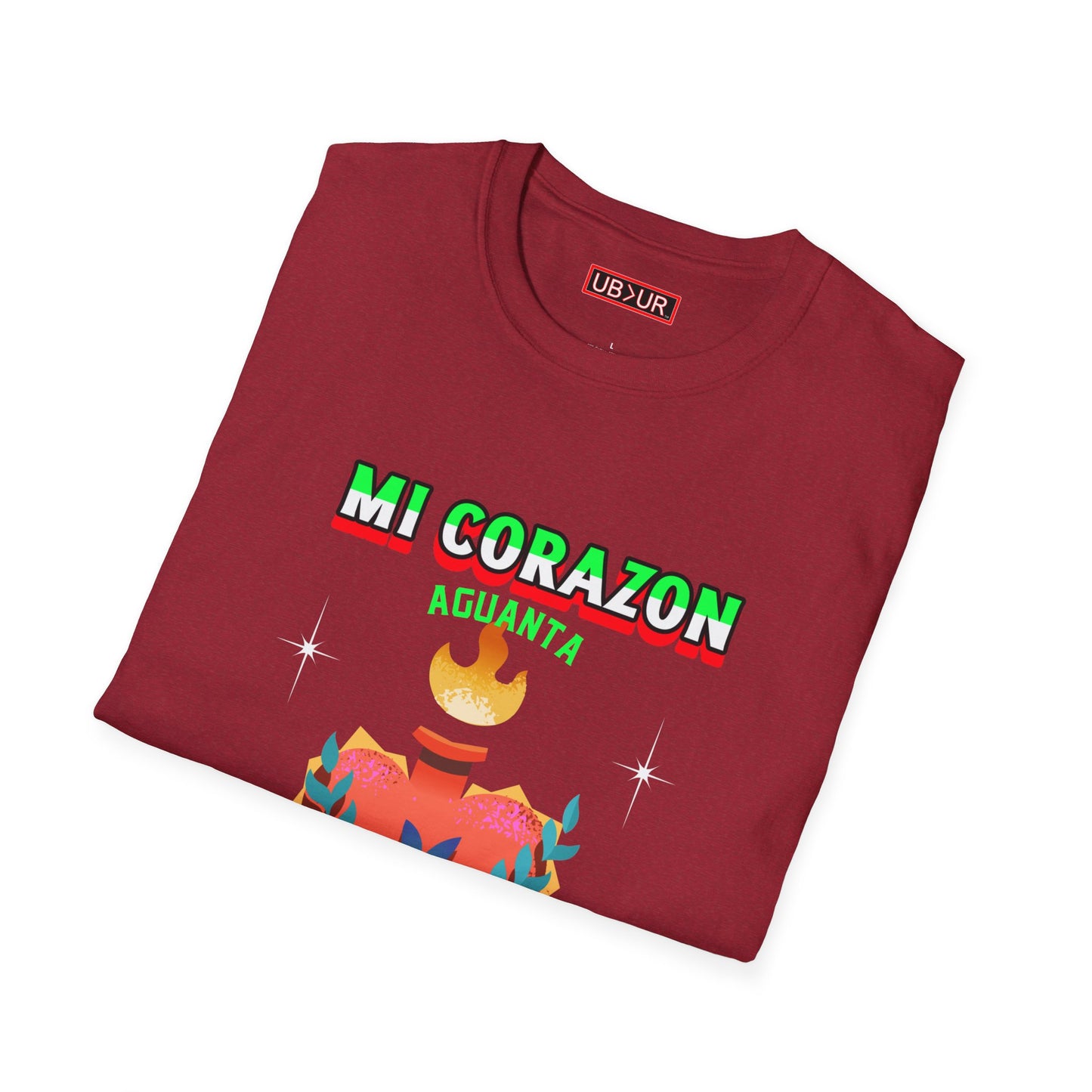 CINCO DE MAYO- MI CORAZON, Unisex Softstyle T-Shirt