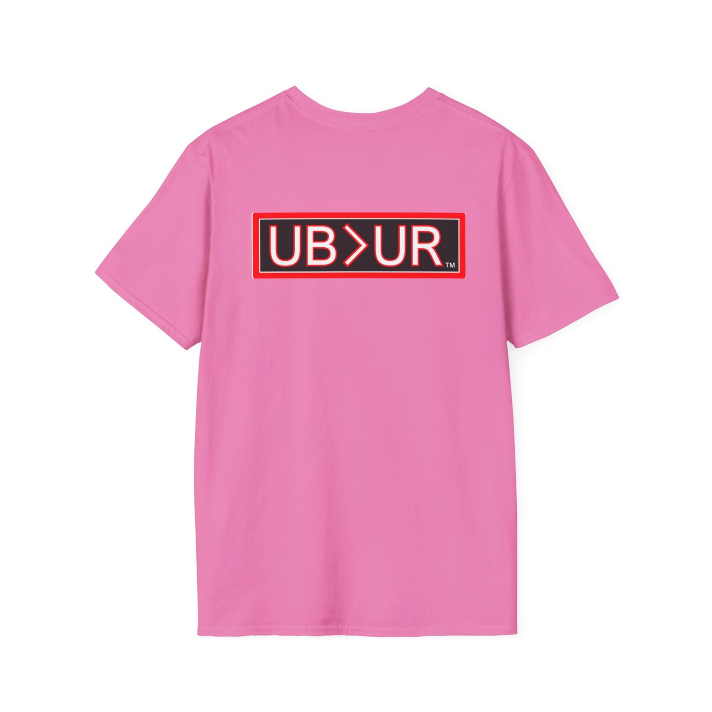 CHOSEN Softstyle T-Shirt with UB>UR logo in the back.