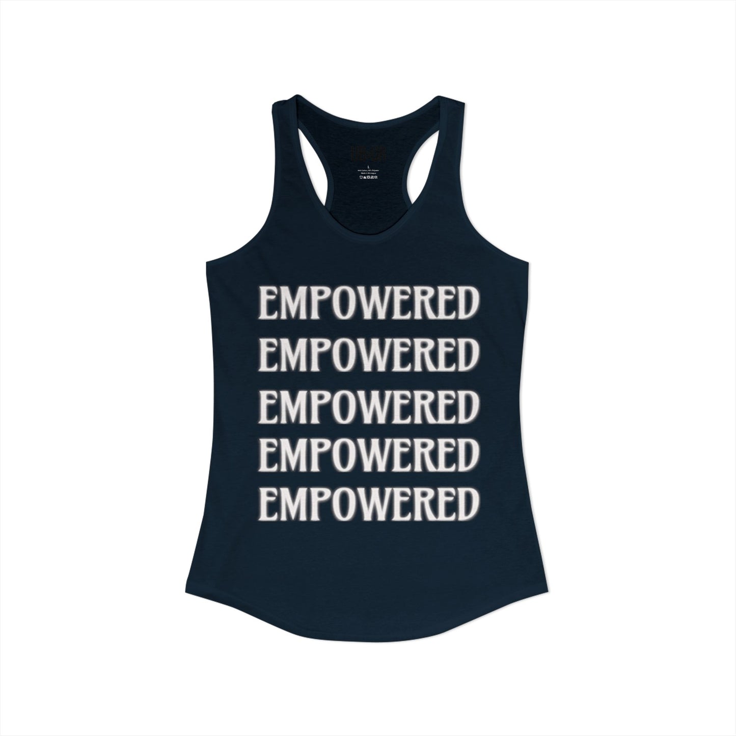 EMPOWERED-Women's Ideal Racerback Tank