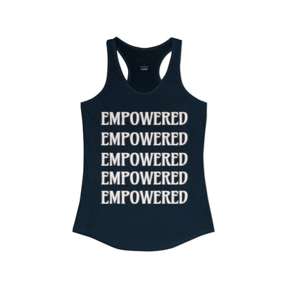EMPOWERED-Women's Ideal Racerback Tank