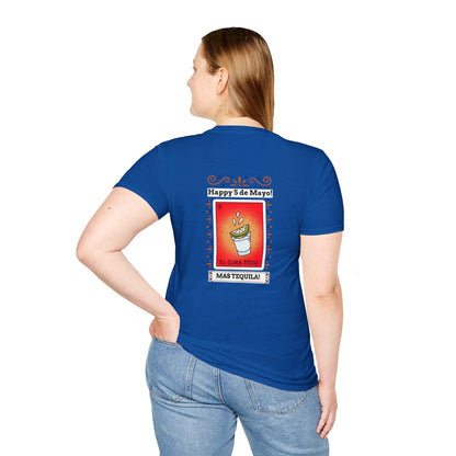 CINCO DE MAYO-MAS TEQUILA, Unisex Softstyle T-Shirt
