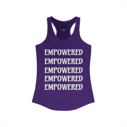 EMPOWERED-Women's Ideal Racerback Tank